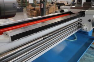 High-frequency hardened guideways